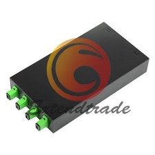 Fiber optic terminal box 4 core Desktop type SC /APC with adapter pigtail 4 Port
