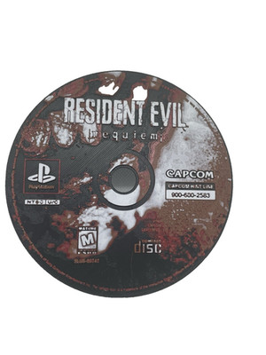 Resident Evil Requiem PS1 Plastik CD