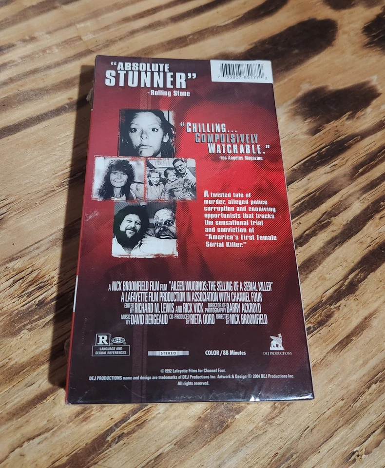 Aileen Wuornos: The Selling of a Serial Killer (VHS, 2004) Factory Sealed - Image 2 of 4
