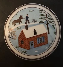 Villeroy And Boch Naïf Porcelain Trinket Box Great Stocking Stuffer SWEET!