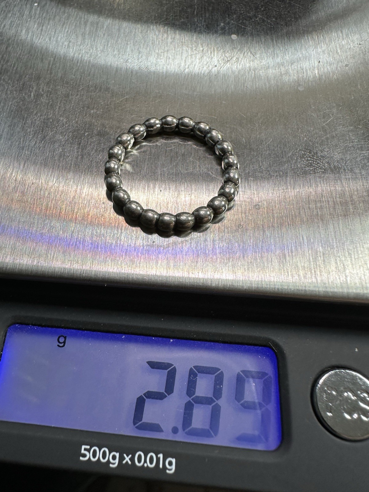 Sterling Silver Bubble Ring - image 8