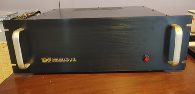 BK Components ST-140 Vintage Stereo Power Amplifier, Tested, Working great