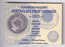 1988 Australian Numismatic Society 75th Ann. NSW 1813 Dump Medallion #PL1975