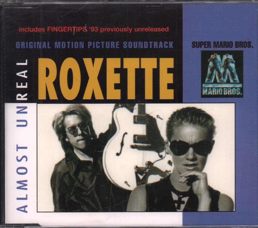 Roxette Almost Unreal CD UK Capitol 1993 single CDEM268