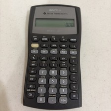 Texas Instruments BAII Plus Calculator Works ...