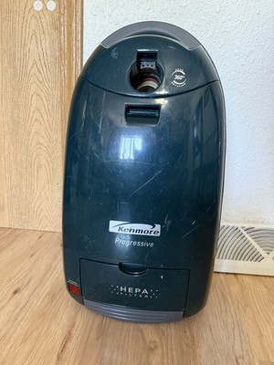 Kenmore 116 Progressive HEPA 360 Green Vacuum Canister Only Tasted Works Great .
