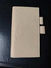 Beige Leather Hobonichi Techo Weeks Notebook Cover