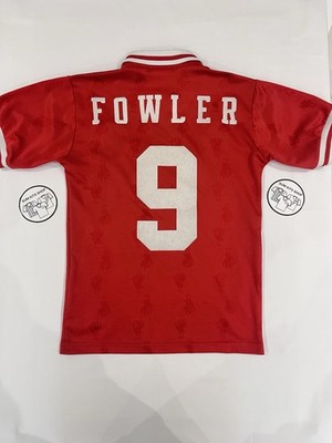 Liverpool FC Reebok Fowler #9 Heimtrikot 1996-1998 Herren Größe Small ''