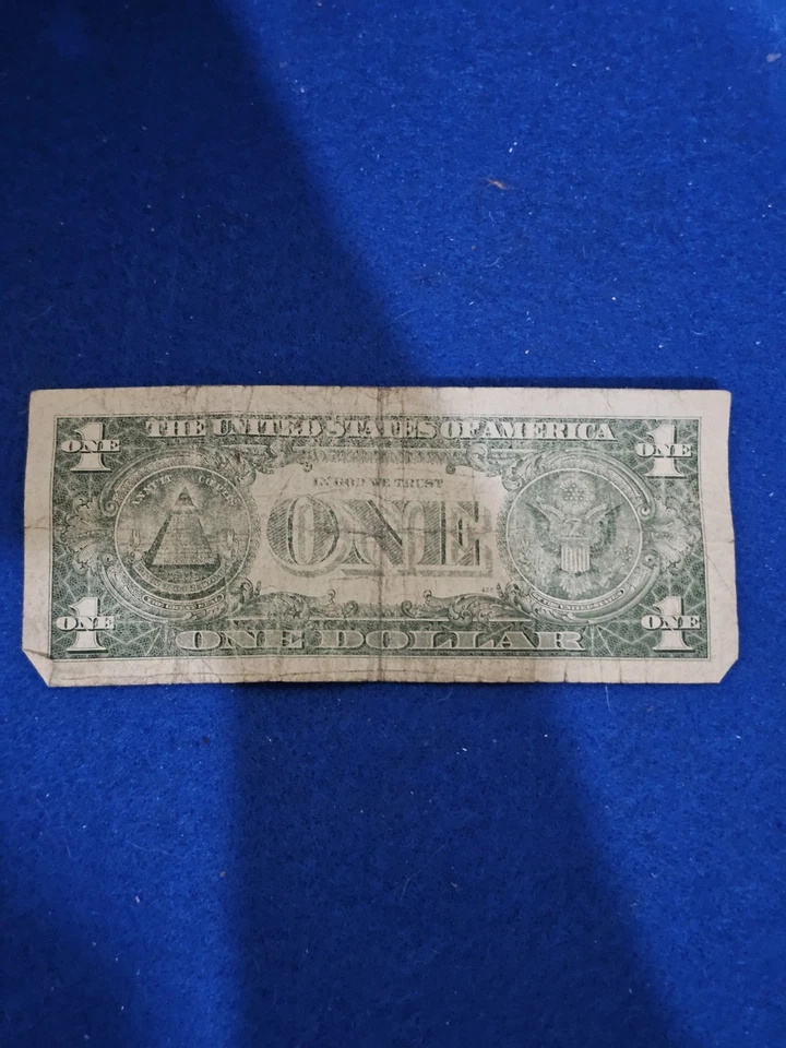 1957 B Series $1 One Dollar Silver Certificate Blue Seal Bill - Image 2 of 4