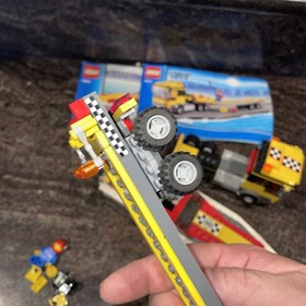 LEGO City Truck Trailer Boat 4643 Clean Condition and Instructions