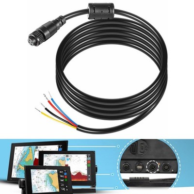 000-00128-001 4-pin Power Cord for Simrad GO9/12 Vulcan 7/9/12 NSS EVO3 6.5 Feet