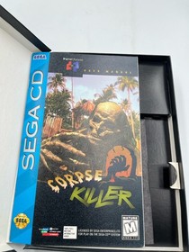 Authentic Corpse Killer Sega CD 1994 CIB Complete Video Game