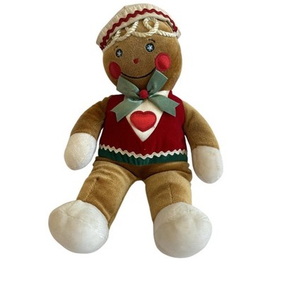 Vintage 1990 Commonwealth for Target Stores Christmas Plush Gingerbread Man 14''
