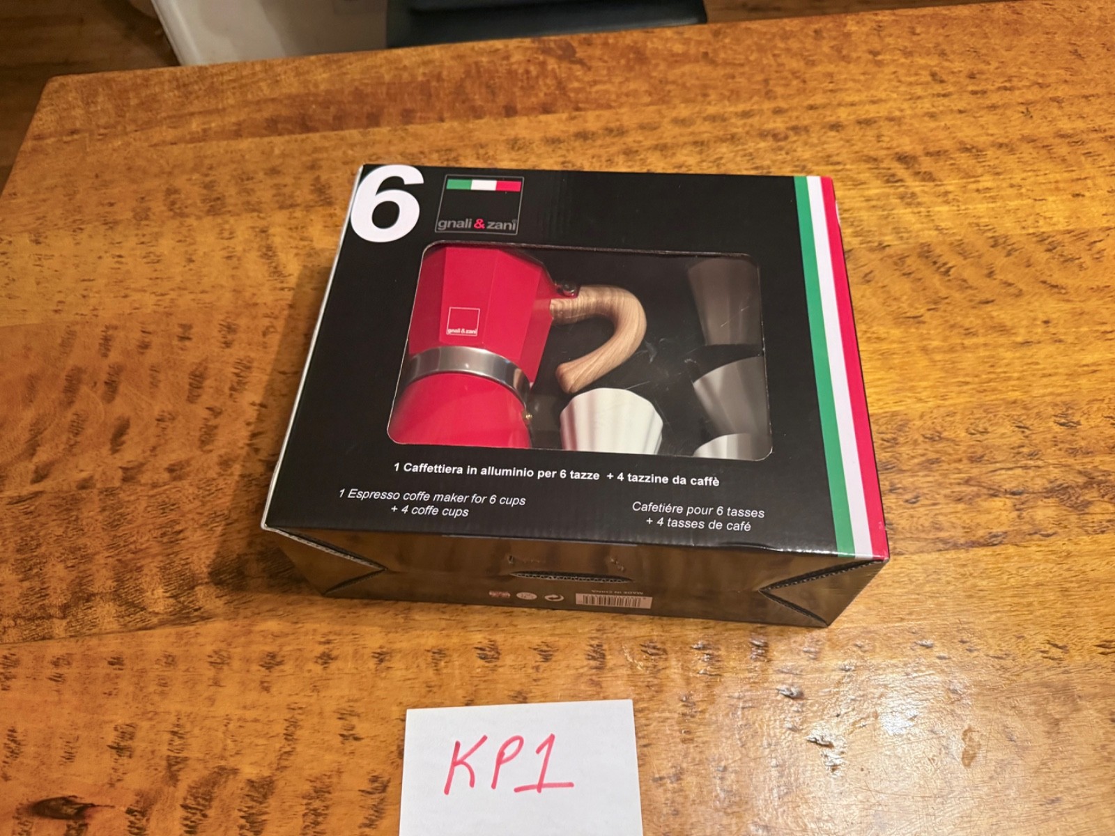 6 Cups Induction Red + 4 Cups New Kp1