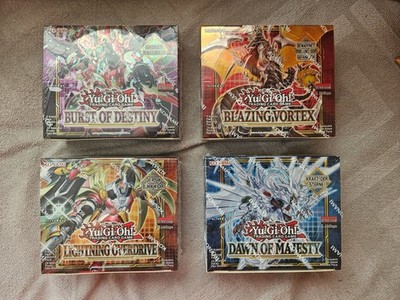 Yugioh 4x Displays Set Neu deutsch Sealed Bode, DAMA, LIOV und BLVO