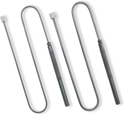 Flexible Magnetic Pickup Tool Set, 2LB & 5LB, 26'' Bendable Extension Magnetic Pi
