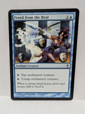 1x 2005 Freed from the Real Saviors of Kamigawa (SOK) MTG Magic NM x1