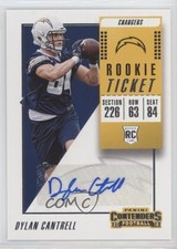 2018 Panini Contenders Rookie Ticket Auto Dylan Cantrell #188 Auto 10k8
