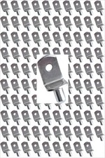 5mm Shelf Support Pegs, L-Shaped Pins, Nickel 5mm, Silver