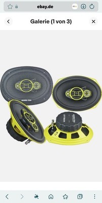 Ground Zero GZCF 7104XSPL 7x10'' 4-Wege Koaxial Lautsprecher oval 4 Ohm 300W PAAR