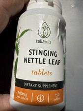 Stinging Nettle Leaf Tablets 900mg 150 Tablets Teliaoils