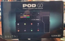 Line 6 POD Go Guitar & Bass  Multi-Effects Processor Black Pedal - NEW