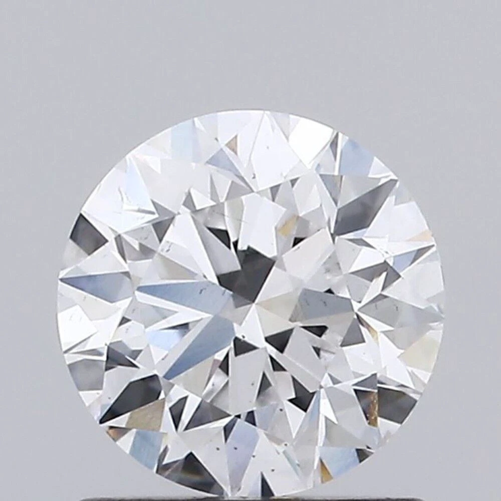 Diamant Noir Naturel 1,59 Carats - Neuf Avec Certificat, Opaque, Sans Inclusion Visible