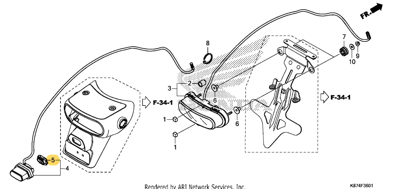 33721-K56-V51 | Honda | Holder