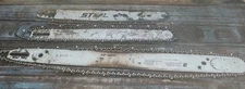 Stihl 36 & 24 Inch Bars with Chains