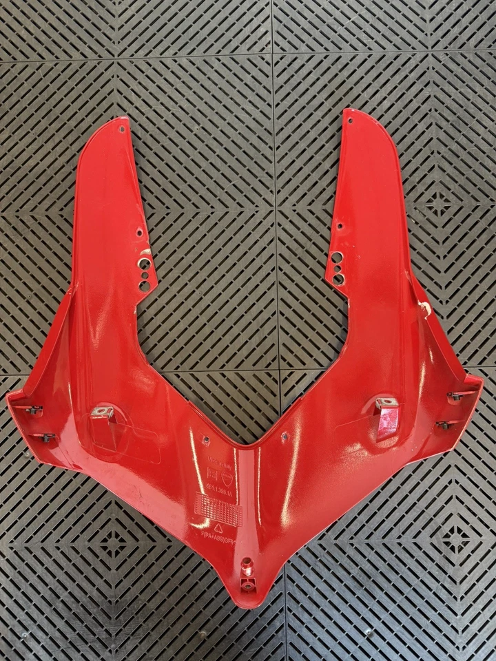 DUCATI PANIGALE V4 2018-2019 GENUINO OEM CAPÓ SUPERIOR CARENADO CUBIERTA Foto 4 de 4