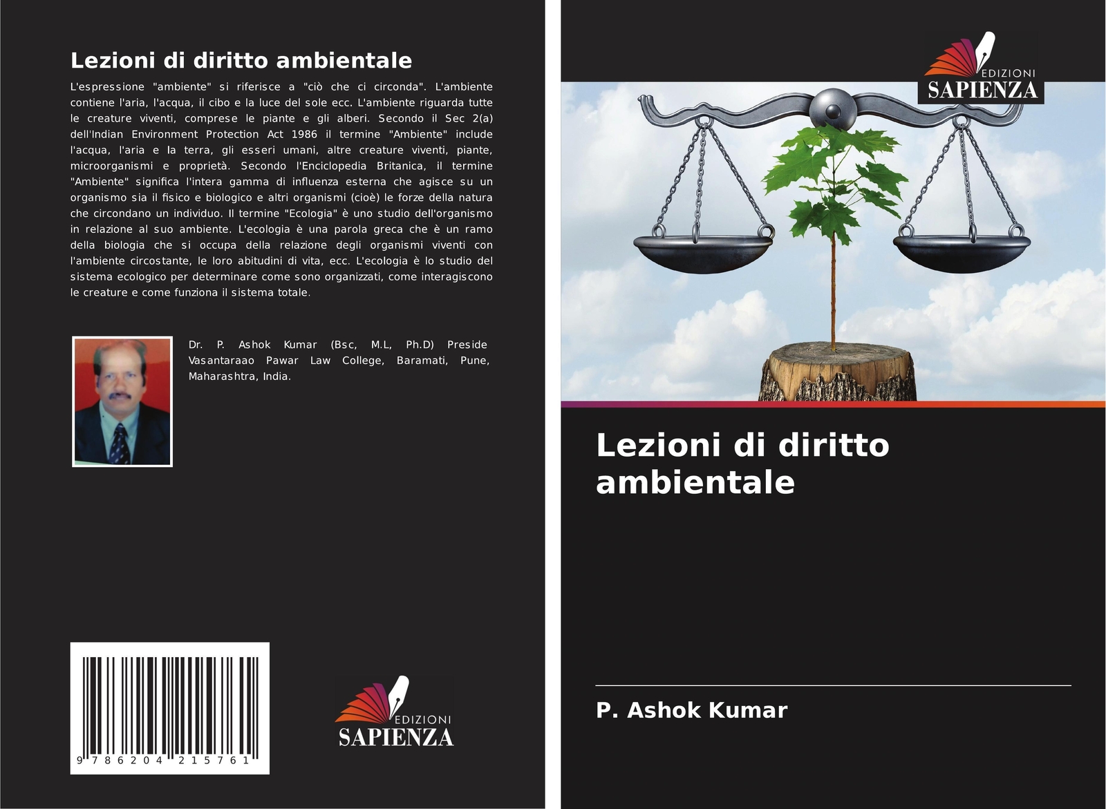 Thumbnail - P. Ashok Kumar | Lezioni Di Diritto Ambientale | Taschenbuch |