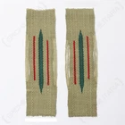 ARTILLERY EM BAVO LITZEN COLLAR TABS - Repro WW2 German Military Army Patch New