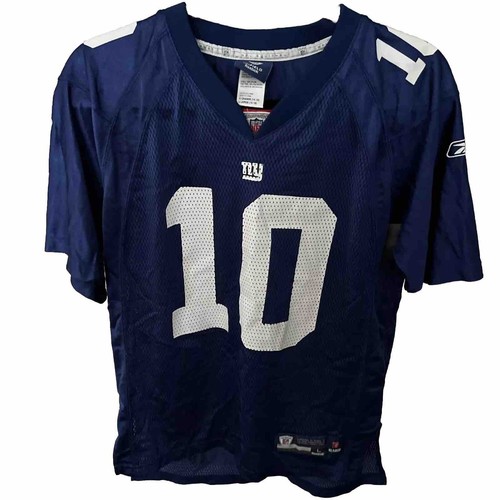 VINTAGE New York Giants Jersey BOYS LARGE 14 16 Eli ManningReebok Blue vintage-new-york-giants-jersey-boys-large-14-16-eli-manningreebok-blue