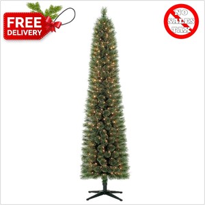 Trimming Traditions 7.5' 500 Clear Light Pre-lit ...