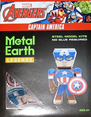 Metal Earth: Legends Avengers Captain America