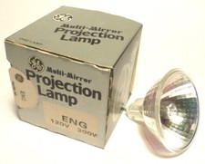 PROJECTION BULBS - NEW OLD STOCK - GE / General Electric 300W -- ENG bulb