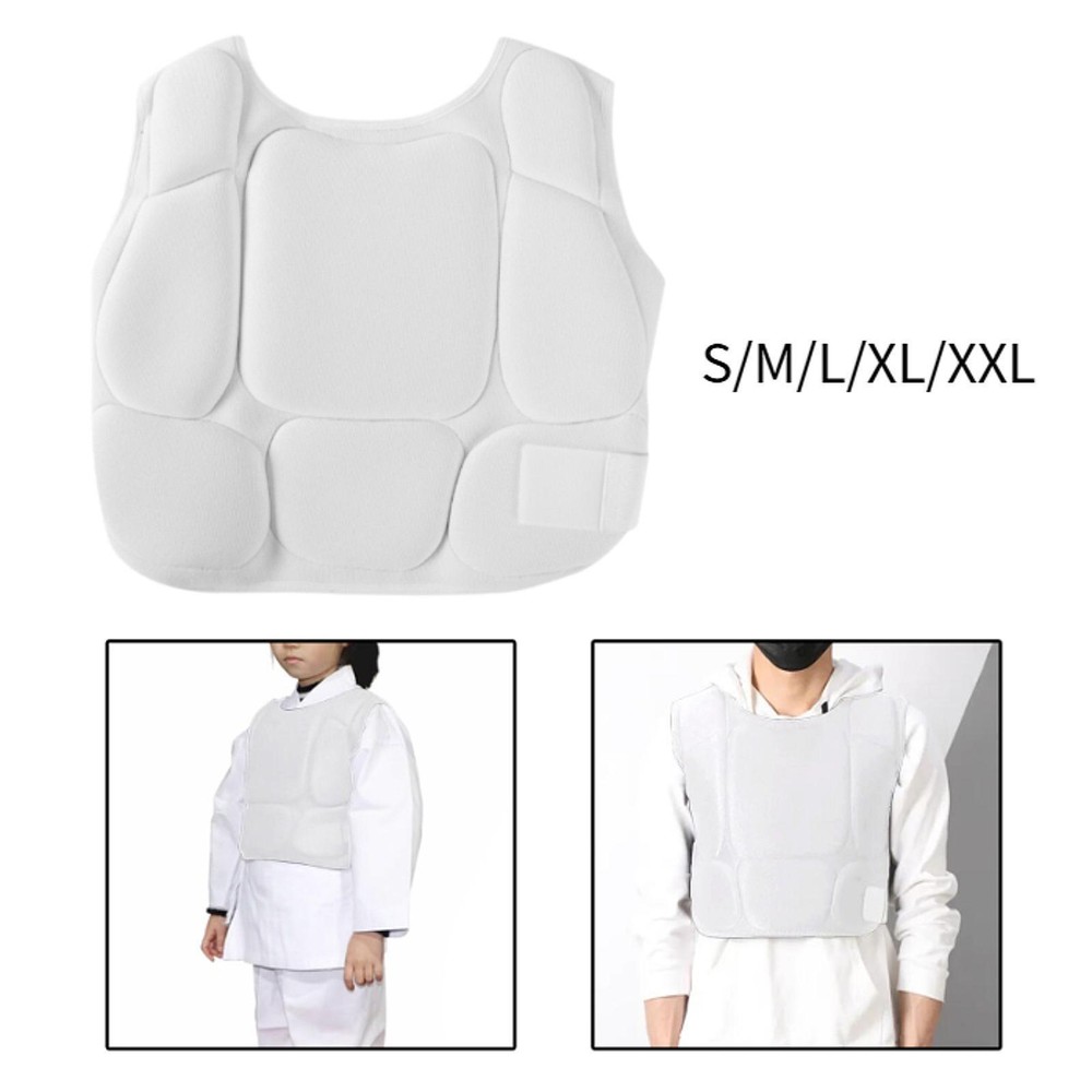 Karate Chest Protector Taekwondo Protector Protective Gear EVA Rib Protector for