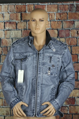 Distressed Faux Leather Moto Jacket 