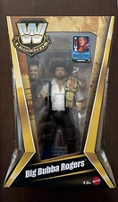 WWE Elite Legends Series 23 Big Bubba Rogers White Shirt Figure