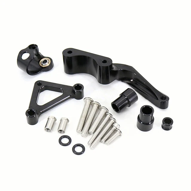 Kit de amortiguador estabilizador de dirección CNC y soporte para Ducati Monster 696 796 795 08-24 Foto 4 de 4