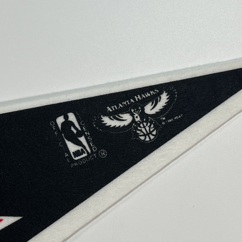 Vintage 1994 Tag Express Atlanta Hawks NBA Basketball Pennants 30"x12" - EUC! - Picture 8 of 9