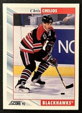 Chris Chelios 1992 Score #2