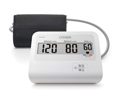 Official CITIZEN Upper Arm Blood Pressure Monitor CHU302 White JP