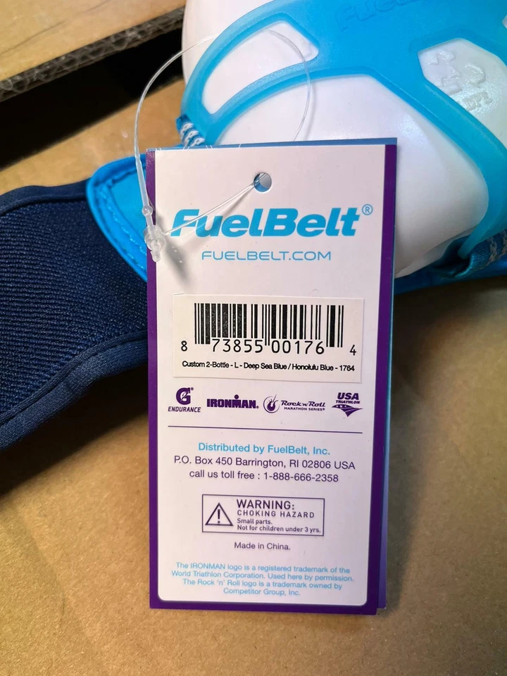 Fuelbelt Helium Running Storage belt with 2 Bottles - Large 33-35" Waist RRP £45 - Image 2 of 4