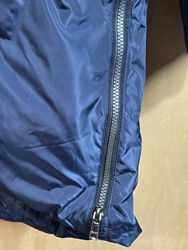 Orolay Women’s Duck Down Puffer Coat Jacket Size L Full Zip Hooded Drawstrings  - Image 4 of 4