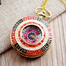 New Quartz Pocket Watch Flip Pocket Watch Gossip Feng Shui Quartz Pocket Watch