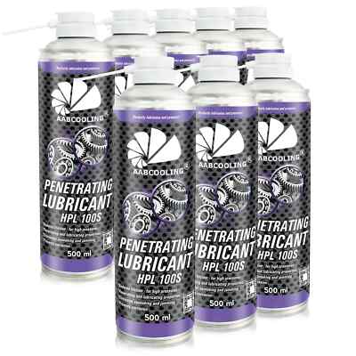 UNIVERSALFETT HAFTSPRAY 8 x 500 ml KRIECHSCHMIERMITTEL GEGEN FESTSITZENDE TEILE