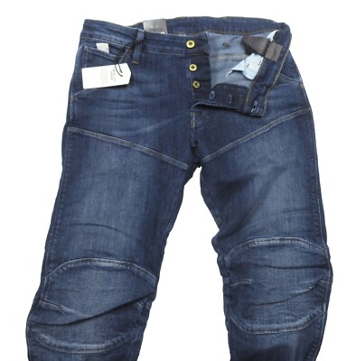 G-Star RAW Medium Aged Blue 5620 Deconstructed 3D Low Tapered