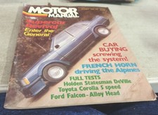 Oct 1980 Motor Manual Magazine COMMODORE,  XD FALCON,  Corolla , WB STATESMAN 