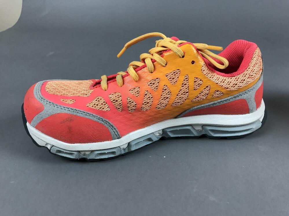 Red Wing Orange Steel Toe Sneakers 6.5 D Safety shoes astm f241311 f/i